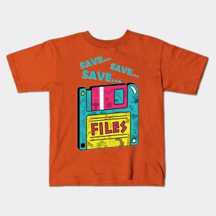 Save files Kids T-Shirt